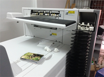 Image Noritsu QSS minilab photo printers-3202 is being tested, test operation before exporting to Africa