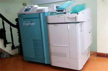 INSTALLATION PICTURES OF MINILAB FUJIFILM FRONTIER 570 AT TRUONG SON LAB - HOI AN CITY - QUANG NAM